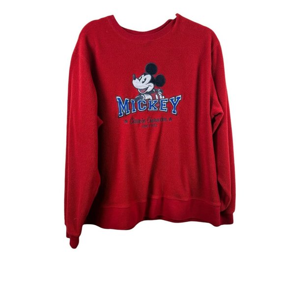 Disney Other - Disney Store Fleece Sweat Shirt Size L MICKEY Mouse Classic Character Since 1932